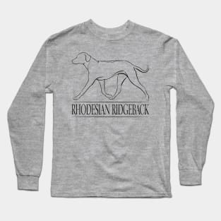 Rhodesian Ridgeback dog mom gift idea Long Sleeve T-Shirt